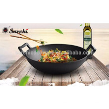 Cast Iron Wok,Chinese, Vegetable Oil